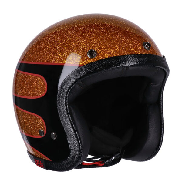 13 1/2 SKULL BUCKET HELMET SUPERIOR METAL FLAKE - Image 6