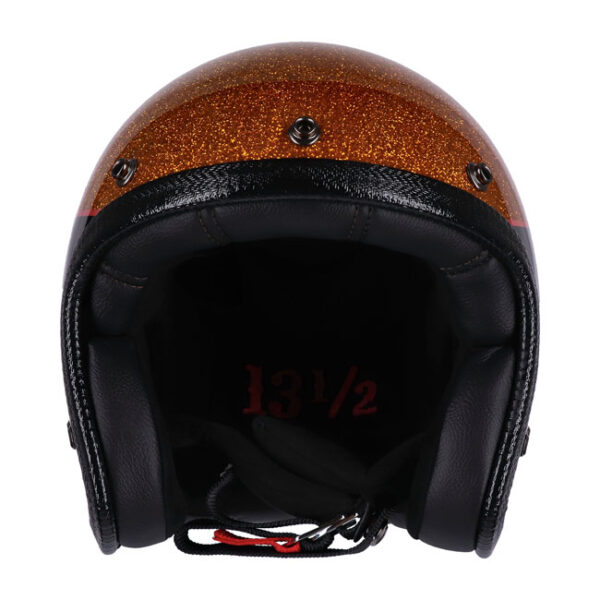 13 1/2 SKULL BUCKET HELMET SUPERIOR METAL FLAKE - Image 2
