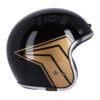 13 1/2 SKULL BUCKET HELMET GLOSS BLACK