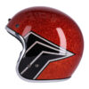 13 1/2 SKULL BUCKET HELMET FLAKE AMBER - Image 5