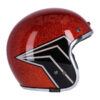 13 1/2 SKULL BUCKET HELMET FLAKE AMBER