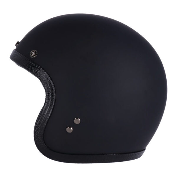 13 1/2 SKULL BUCKET HELMET MATT BLACK - Image 5