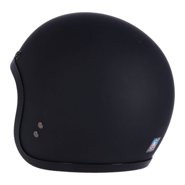 13 1/2 SKULL BUCKET HELMET MATT BLACK - Image 6