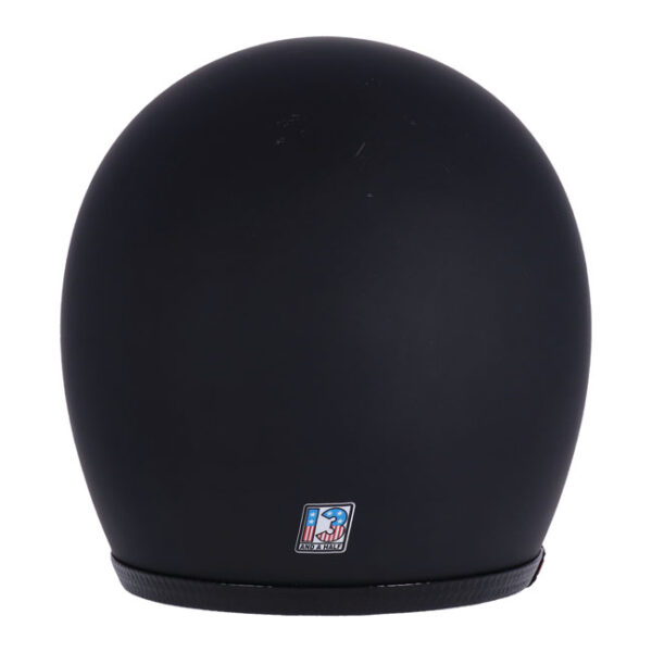 13 1/2 SKULL BUCKET HELMET MATT BLACK - Image 7