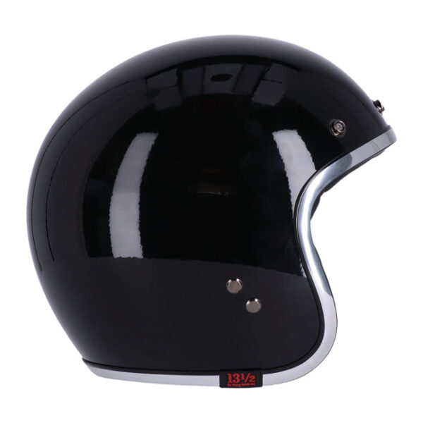 13 1/2 SKULL BUCKET HELMET BLACK