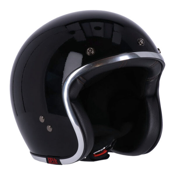 13 1/2 SKULL BUCKET HELMET BLACK - Image 2