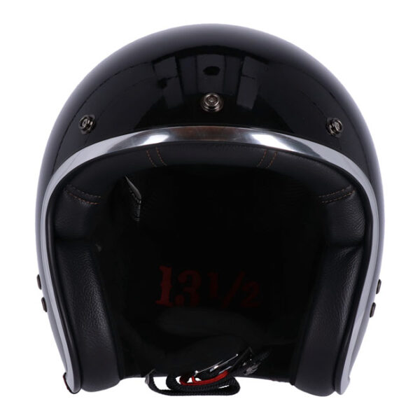 13 1/2 SKULL BUCKET HELMET BLACK - Image 3