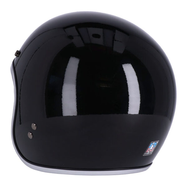 13 1/2 SKULL BUCKET HELMET BLACK - Image 6