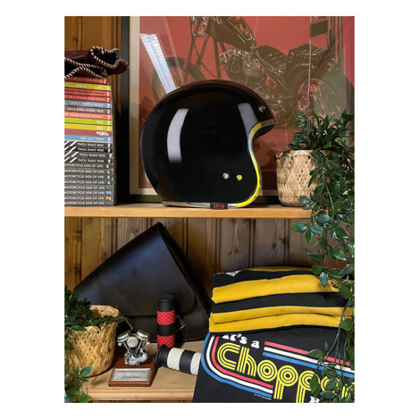13 1/2 SKULL BUCKET HELMET BLACK - Image 9